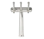 image of Micro Matic HAVANA3-C Beer Tower, 12½" W x 17" H, Chrome, Glycol‑Cooled, 3 Taps, 3‑1⁄8" Base