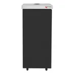 image of Micro Matic MDD17-E-LT – 19" Black Vinyl Keg Cooler, 1‑2 Kegs, R290 Refrigerant, Digital Thermostat