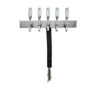 image of Micro Matic UCM-5-SSKR Tower, Underbar 21-1/2" x 2-1/2", Glycol-Cooled, 5 304 Faucets, 3" OC, Finish
