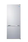 image of Summit FFBF151W 27" Reach-In Refrigerator Freezer, 15.1 cu. ft.