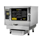 image of AccuTemp N31201D060 Evolution 3 Pan Countertop Gas Boilerless Connectionless Steamer, 60.000 BTU