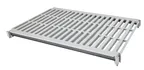 image of Cambro EXSK1442V1480 Camshelving Elements Shelf Plate Kit, 14"W x 42"L, Vented Reinforced Polypropylene, Brushed Graphite Finish, NSF Listed, Made in USA