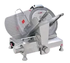 image of Eurodib USA HBS300L 12" Manual Meat Slicer, Belt Driven, Aluminum, 230 Watt, 1/3 Hp