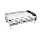 image of Eurodib SFE04910220 36" Countertop Electric Griddle w/ 36"x16" Surface, Thermostatic Controls, 240V