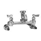 image of Fisher 24530 Service Sink Faucet, Eccentric Stops, Short Spout