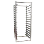image of Turbo Air TSP-2250-V Stainless Steel Full Size Bun / Sheet Pan Rack with 15 Pan Capacity