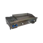 image of Comstock-Castle 3230-18 30" Countertop Gas Griddle/Hotplate Combo, Manual Controls, 78.000 BTU