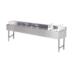 image of Advance Tabco CRC-84C-R 96" Sink Combo Underbar Ice Bin/Cocktail Station, 54 lbs - Right