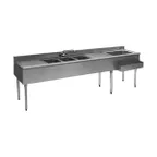 image of Eagle Group BC10C-18R 120" Sink Combo Underbar Ice Bin/Cocktail Station, Right Ice Bin
