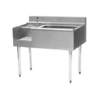 image of Eagle Group BM62-22L 62" Blender Station Underbar Ice Bin/Cocktail Station, Center Ice Bin