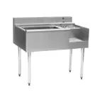 image of Eagle Group BM62-22R-7 62" Blender Station Underbar Ice Bin/Cocktail Station w/ 7 Circuit - Left