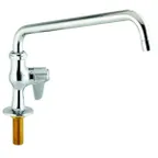 image of T&S Brass 5F-1SLX10A Equip Faucet, Deck Mount, Swivel, 8-7/8" H, 10-1/8" Spread