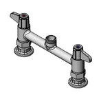 image of T&S Brass 5F-8DLS00 Equip Faucet, Swivel, 8", Deck Mount, Less Nozzle