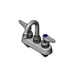 image of T&S Brass B-1141-01 Workboard Mixing Faucet, Deck Mount, 4" Centers