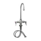 image of T&S Brass S-0300-CR Ultrarinse Single Hole Deck Mount Mixing Faucet