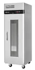 image of Turbo Air M3H24-1-G-PT 1-Section 2-Door Glass Heated Holding Cabinet, 28.75"W x 33.25"D, Stainless Steel