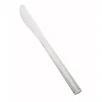 image of Winco 0001-08 Dominion Dinner Knife, 8" , 18/0 Stainless Steel, Vibro Finish - 1 Dozen