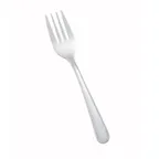 image of Winco 0002-06 Windsor Salad Fork, 6-1/4" 18/0 Stainless Steel, Vibro Finish - 1 Dozen