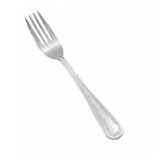 image of Winco 0005-06 Salad Fork, 6-1/4" Heavy Mirror Dots, 18/0 Stainless Steel, 6" Length - 1 Dozen