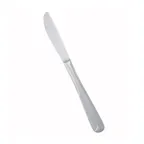 image of Winco 0010-08 Dinner Knife 8-1/8" Length Mirror Finish 18/0 Stainless Steel Lisa Pattern - 1 Dozen
