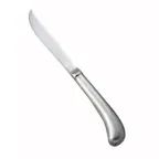 image of Winco 0015-11 Lafayette Steak Knife, 9-1/4" Hollow SS Handle, 18/0 Blade, 8-9" Length - 1 Dozen