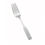 image of Winco 0016-06 - 6-1/2" Salad Fork, 6" Length, Satin Finish, 18/0 Stainless Steel - 1 Dozen