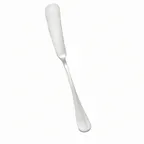 image of Winco 0034-12 Stanford Butter Spreader, 6-5/8" Heavy 18/8 Stainless Steel Mirror Finish - 1 Dozen