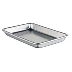 image of Winco ALXP-0609 6-1/2" x 9-1/2" Heavy-Duty 1/8 Size Open Bead Aluminum Sheet Pan, 16 Gauge