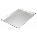 image of Winco ALXP-1310H 1/4 Size Sheet Pan, 10" X 13", Closed Bead, 18 Gauge, 3003 Aluminum 