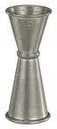 image of Winco After 5 BAJ-8CS Double Jigger w/ Inner Marking Lines, 1x1-1/2 oz