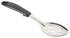 image of Winco BHSP-11 11" Slotted Basting Spoon With Stop Hook Polypropylene Handle