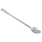 image of Winco BSSN-18 18" Stainless Steel Slotted Basting Spoon, One-Piece