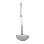 image of Winco BW-DL 4 oz Stainless Steel Deep Serving Ladle w/ Hollow Handle