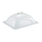 image of Winco C-DP2 Half-Size Polycarbonate Removable Display Dome Cover
