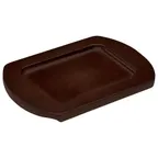 image of Winco CASM-5TUL Rectangular Wood Underliner With Dual Contoured Handles For CASM-5RT 