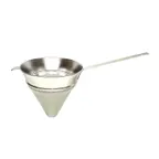 image of Winco CCB-8 8" Bouillon Strainer, Extra Fine Mesh, Hollow Handle