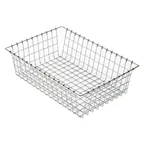 image of Winco DB-2014 Wire Bagel / Pastry Basket 20" x 14" x 5-3/4"H