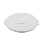 image of Winco FCW-20L Lid, For 20 Gallon Container, Round, BPA Free, Polypropylene, White