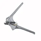 image of Winco GP-1 7-2/5" Garlic Press, Aluminum Alloy