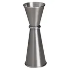 image of Winco J-8 1 oz. & 1.25 oz. Japanese-Style Stainless Steel Jigger