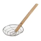 image of Winco J30-0037 7" Spider Strainer, Joyce Chen - Stainless Steel