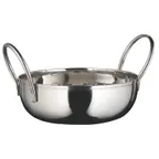 image of Winco KDB-5 20 Oz. Mirror Finish Stainless Steel Kady Bowl with Welded Handles