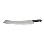 image of Winco KPP-18 18" Pizza Knife with Polypropylene Handle, Stainless Steel, Black, NSF