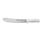 image of Winco KWP-102 10" Blade High Carbon German Steel Butcher Knife