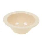 image of Winco MMB-5 Round Fruit Bowl, 5 oz, 4-3/4" Dia, Tan Melamine, Dishwasher Safe - 1 Dozen