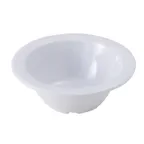 image of Winco MMB-5W Round 5 Oz. White Melamine Fruit Bowls 12/Pack