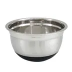 image of Winco MXRU-800 8 Qt. Heavyweight German Mixing Bowl With Bottom Grip/Non-Slip Base