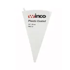 image of Winco PBC-14 14" Plastic Lined Canvas Pastry Bag - Cotton Outside