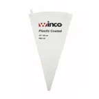image of Winco PBC-16 16" Plastic Lined Canvas Pastry Bag - Cotton Outside