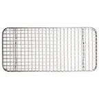 image of Winco PGWS-510 Wire Pan Grate, 5" X 10-1/2", 1/3 Size, Rectangular